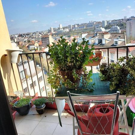 Balcon Surplombant Le Sud De Paris Lägenhet Arcueil Exteriör bild